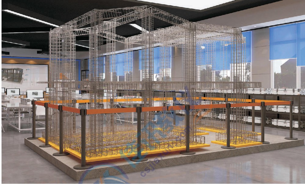 鋼筋微縮整體模型